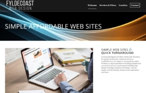 1 page websites